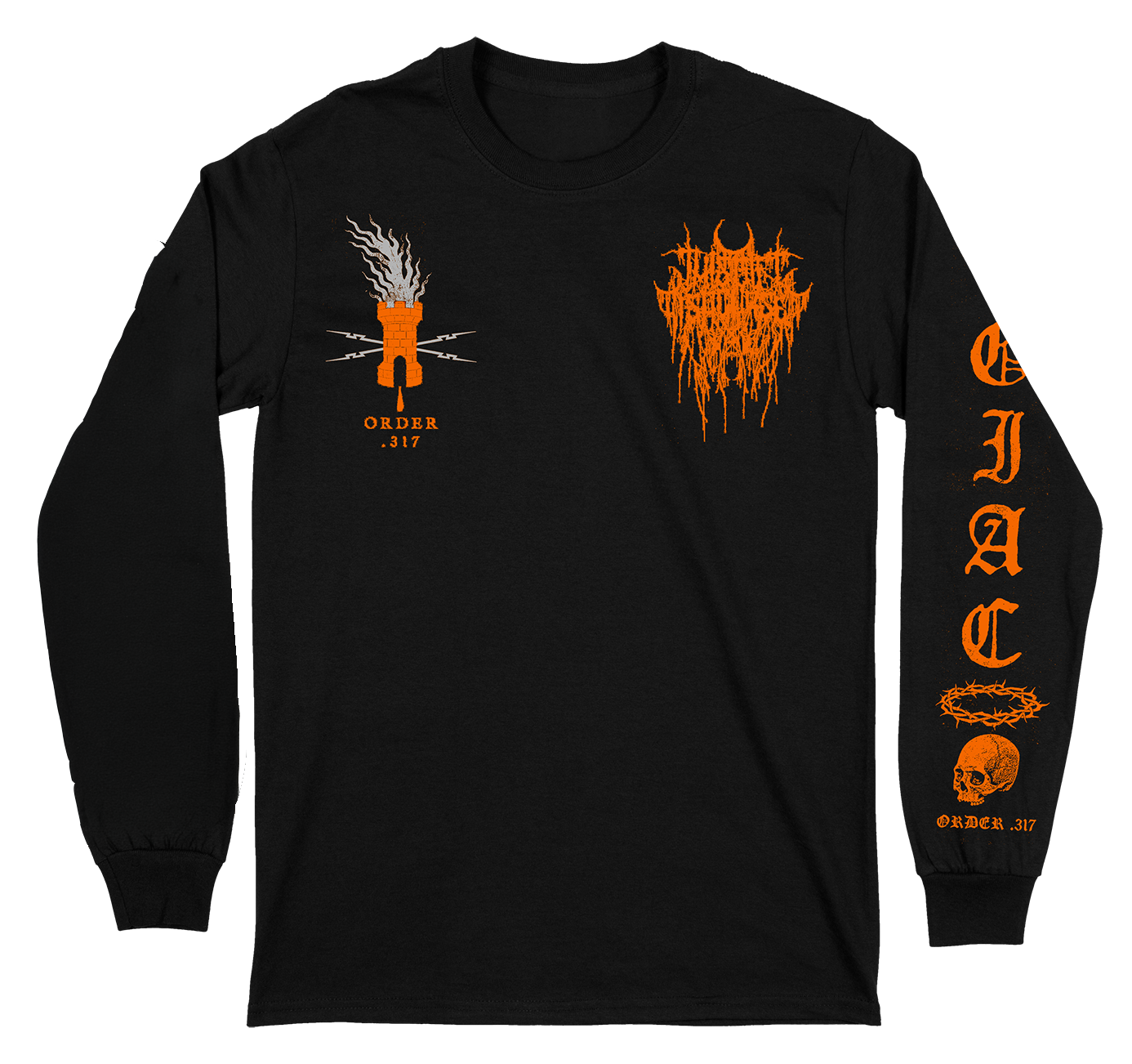 THIS GIFT IS A CURSE - Wolf And Knight Longsleeve