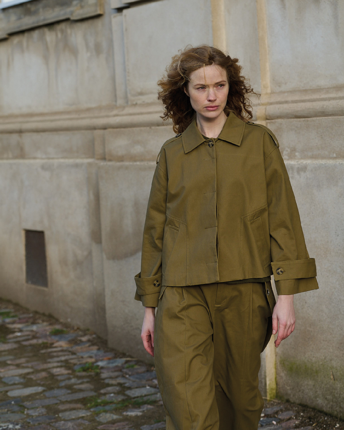Jacka - DANIELLA TRENCHCOAT - La Rouge