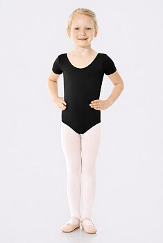 Kortärmad body svart
