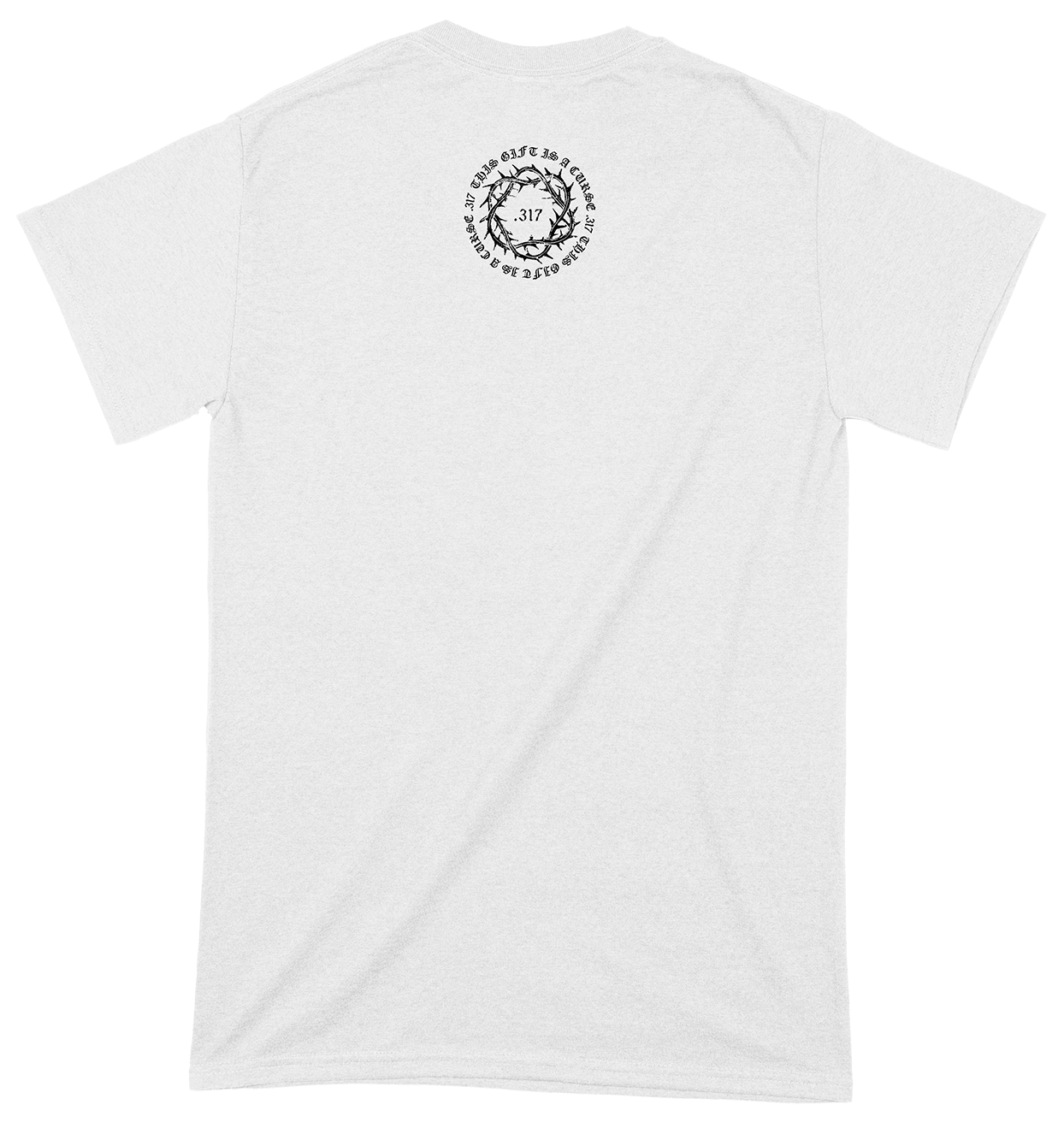 THIS GIFT IS A CURSE - White Death T-shirt - 2