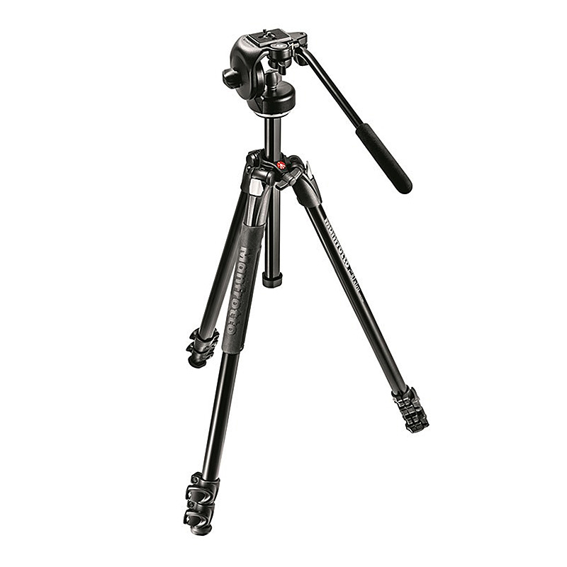 MANFROTTO MK290XTA3-2W STATIV MED VIDEOHUVUD