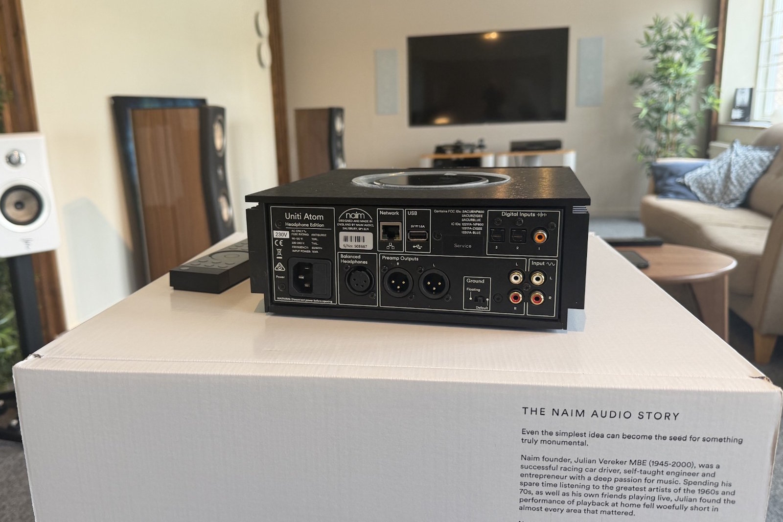 Naim Uniti Atom HE - Streamingförsteg/DAC - Beg - 2