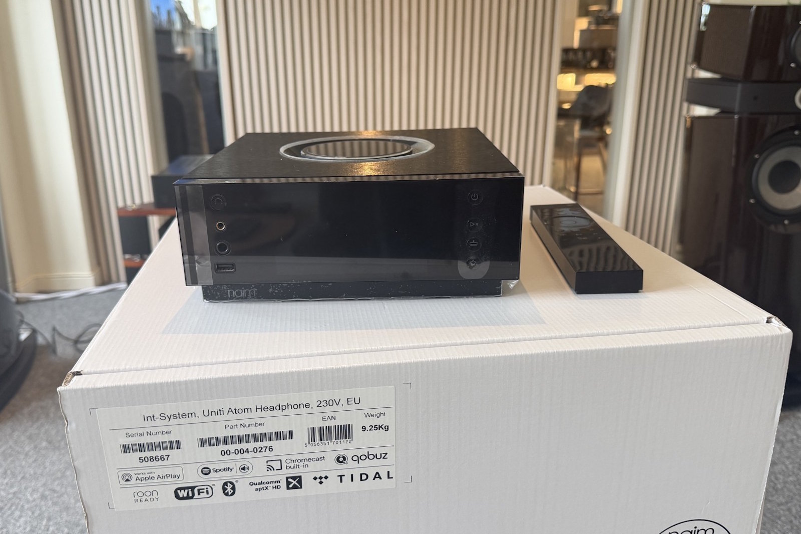 Naim Uniti Atom HE - Streamingförsteg/DAC - Beg