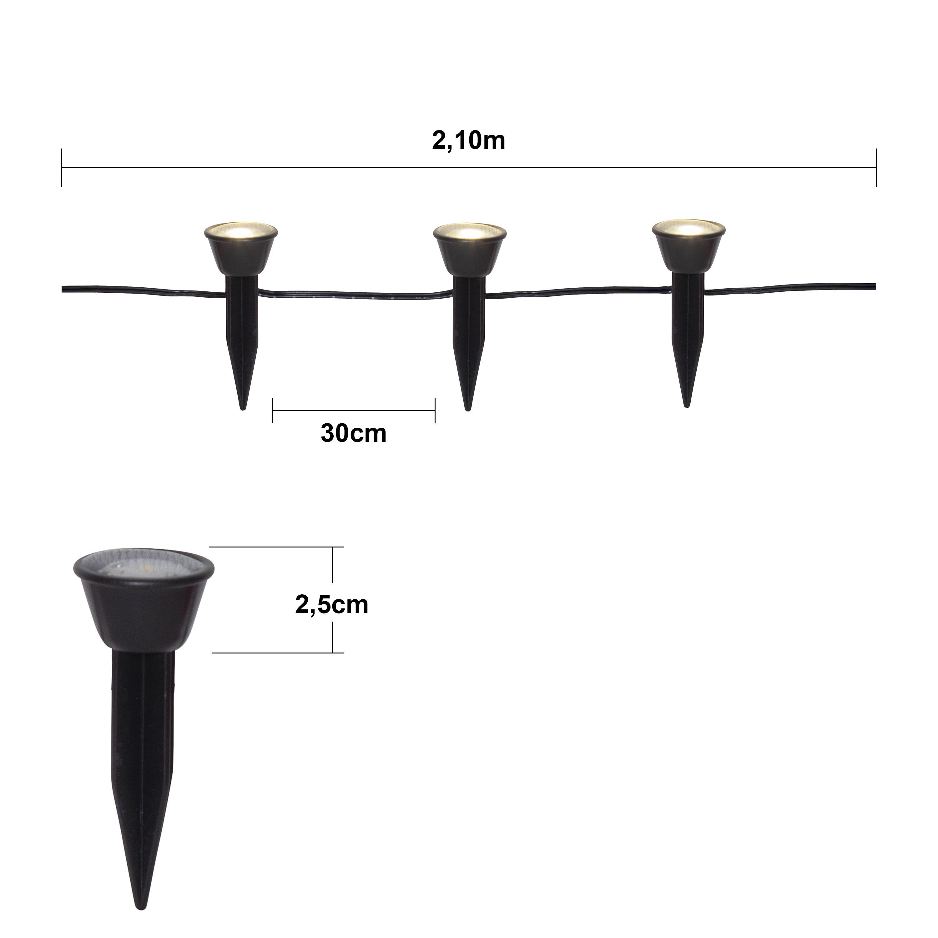 Solcellsslinga Mini Spot 3-pack - 4