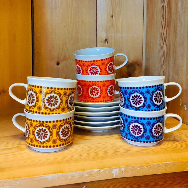 Kaffekoppar från Freiberger Porzellan - 2