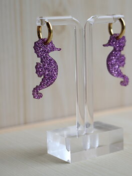 Sjöhäst glitter hängen