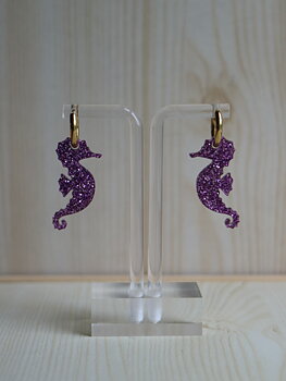 Sjöhäst glitter hängen