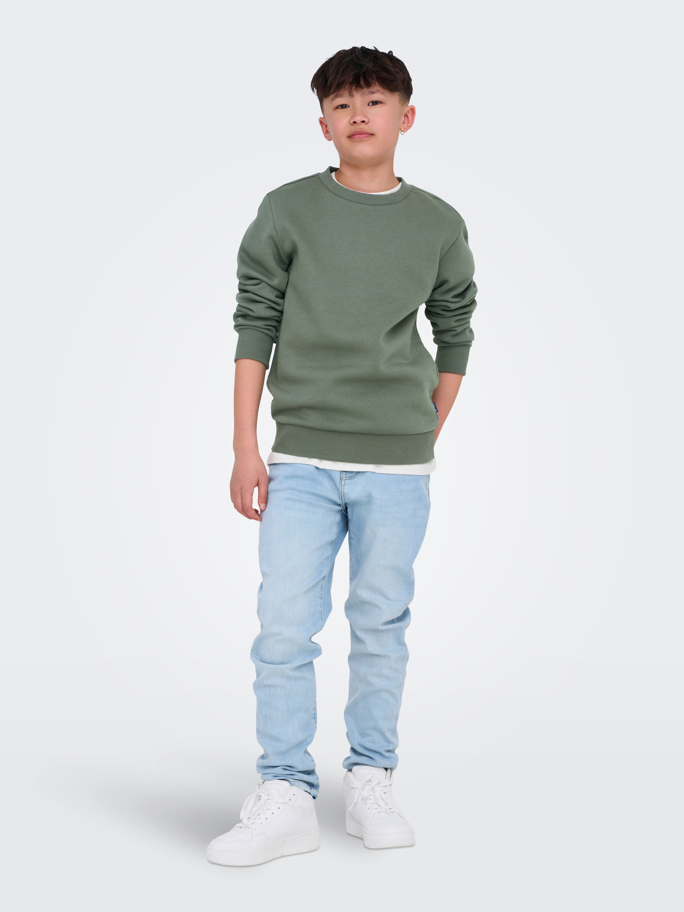 OSJCERES CREW NECK SWT NOOS Castor Gray - 6