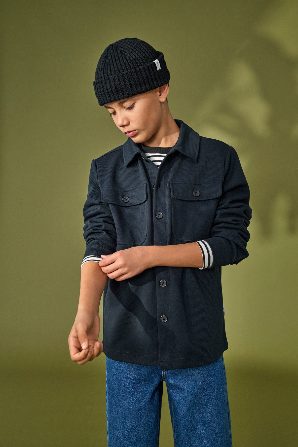 OSJNEW KODYL OVERSHIRT SWEAT SWT NOOS Dark Navy - 4