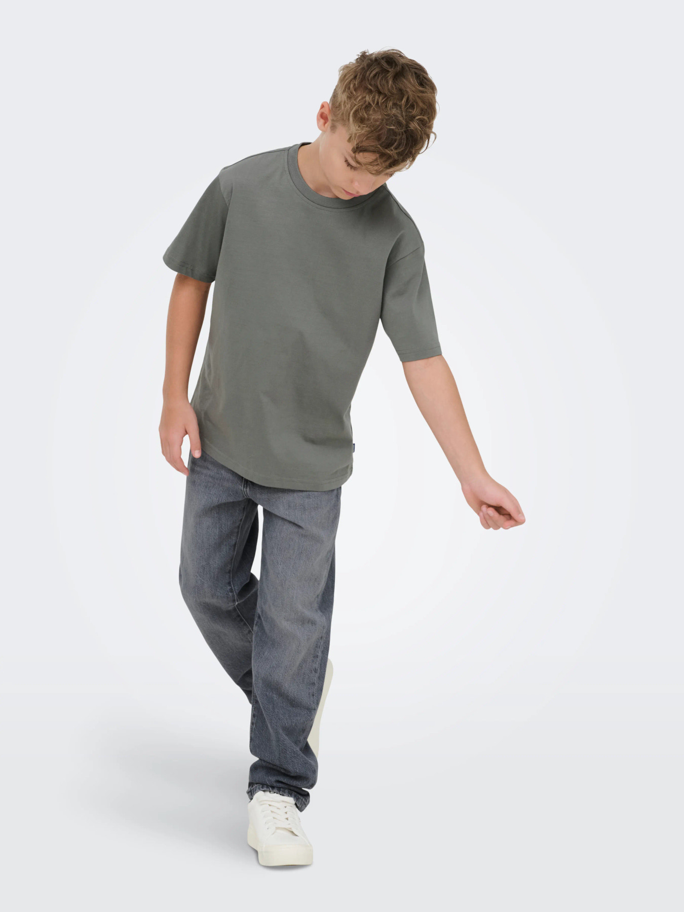 OSJFRED LIFE RLX SS TEE JRS NOOS Castor Gray - 6