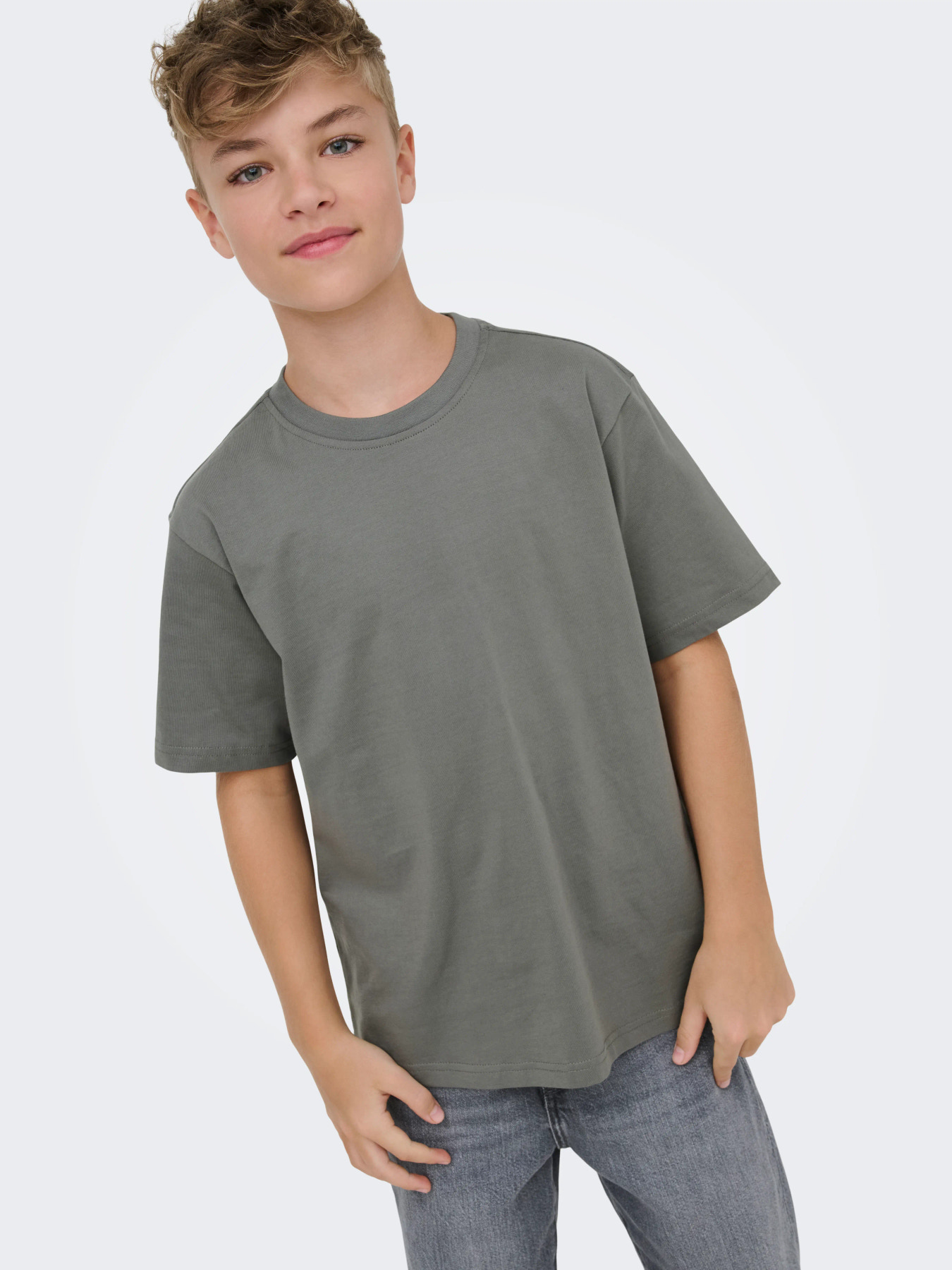 OSJFRED LIFE RLX SS TEE JRS NOOS Castor Gray - 4