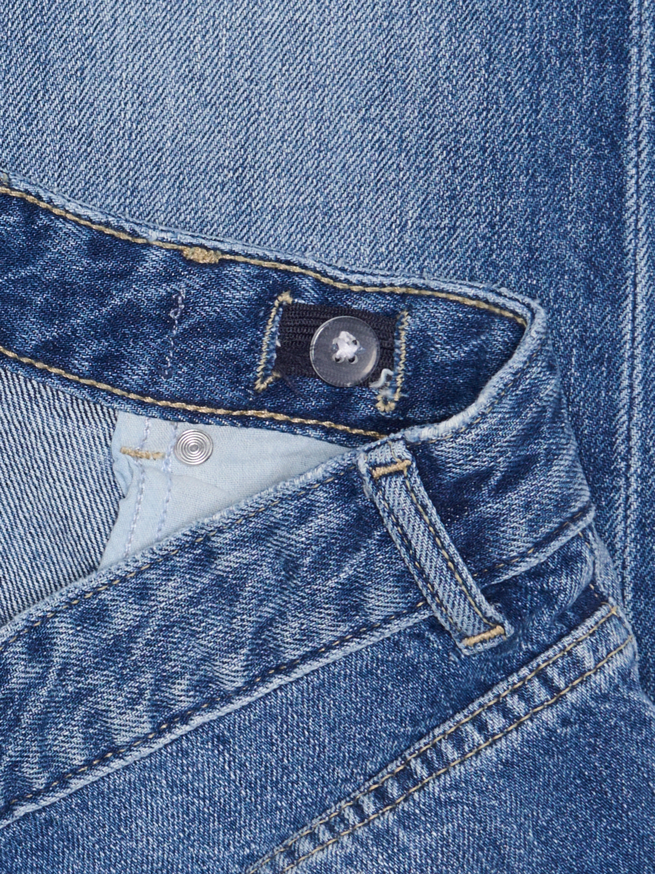 OSJEDGE STRAIGHT MB 2838 TAI DNM NOOS Medium Blue Denim - 4