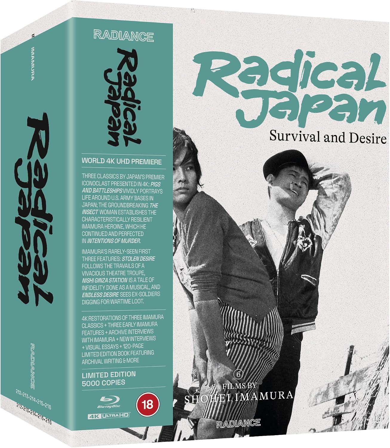 Radical Japan: Survival And Desire - Six Films By Shohei Imamura (Limited Edition) (ej svensk text) (4K Ultra HD + Blu-ray) - 10