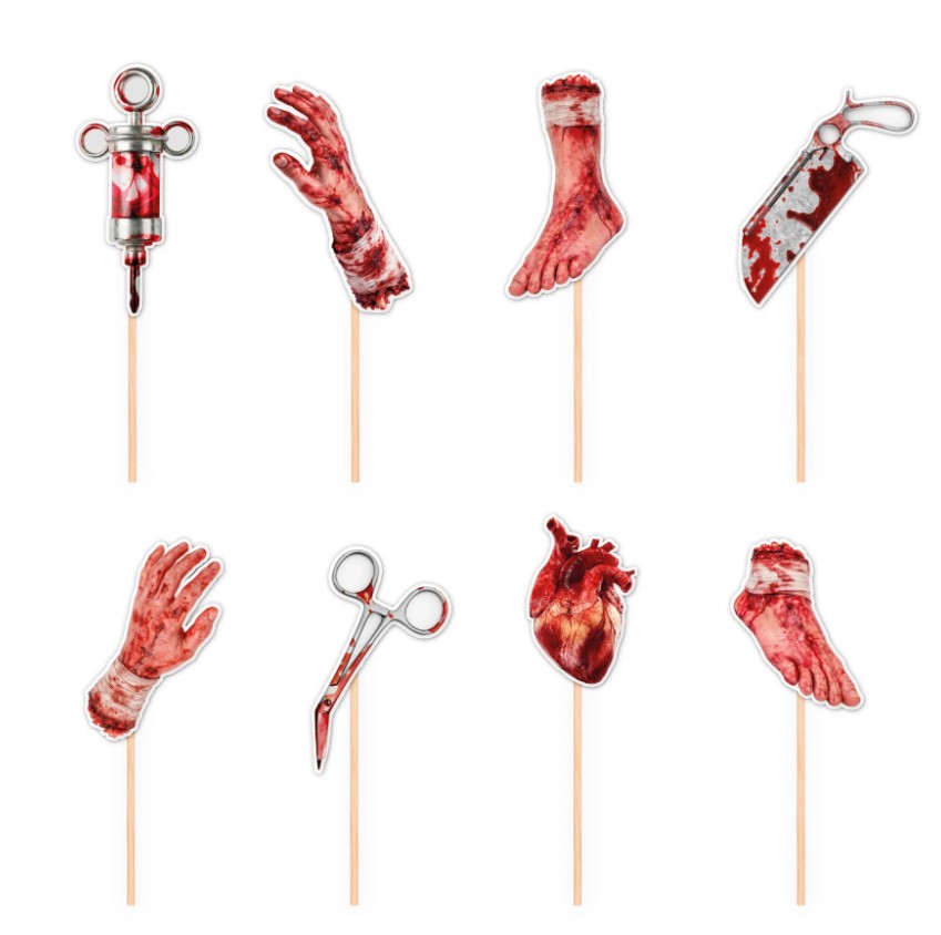 Cake picks - Halloween operation