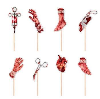 Cake picks - Halloween operation