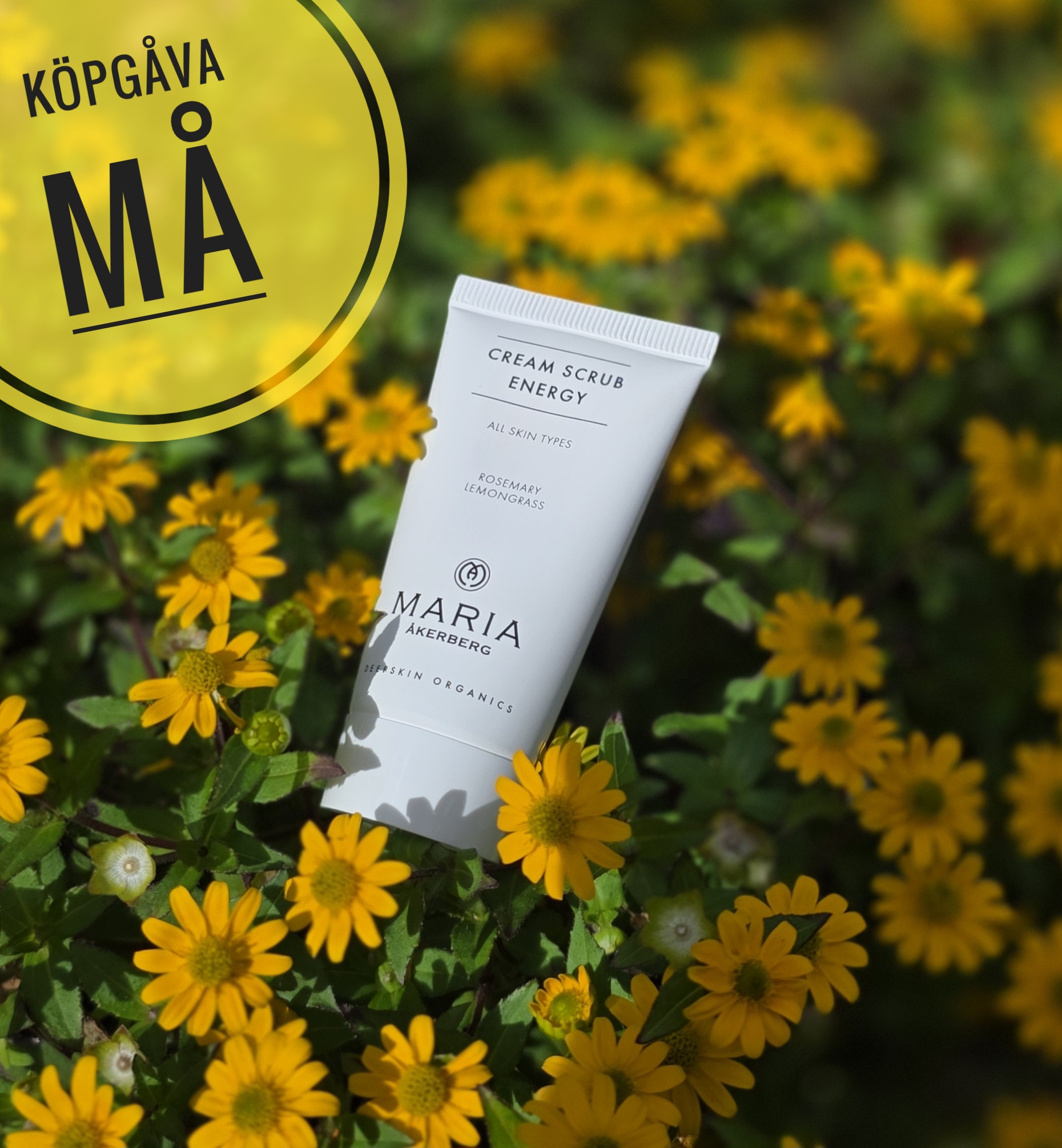 Köpgåva Handla MARIA ÅKERBERG för 600 så får du en Cream scrub 30ml