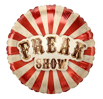Folieballong - "Freak Show" Halloween