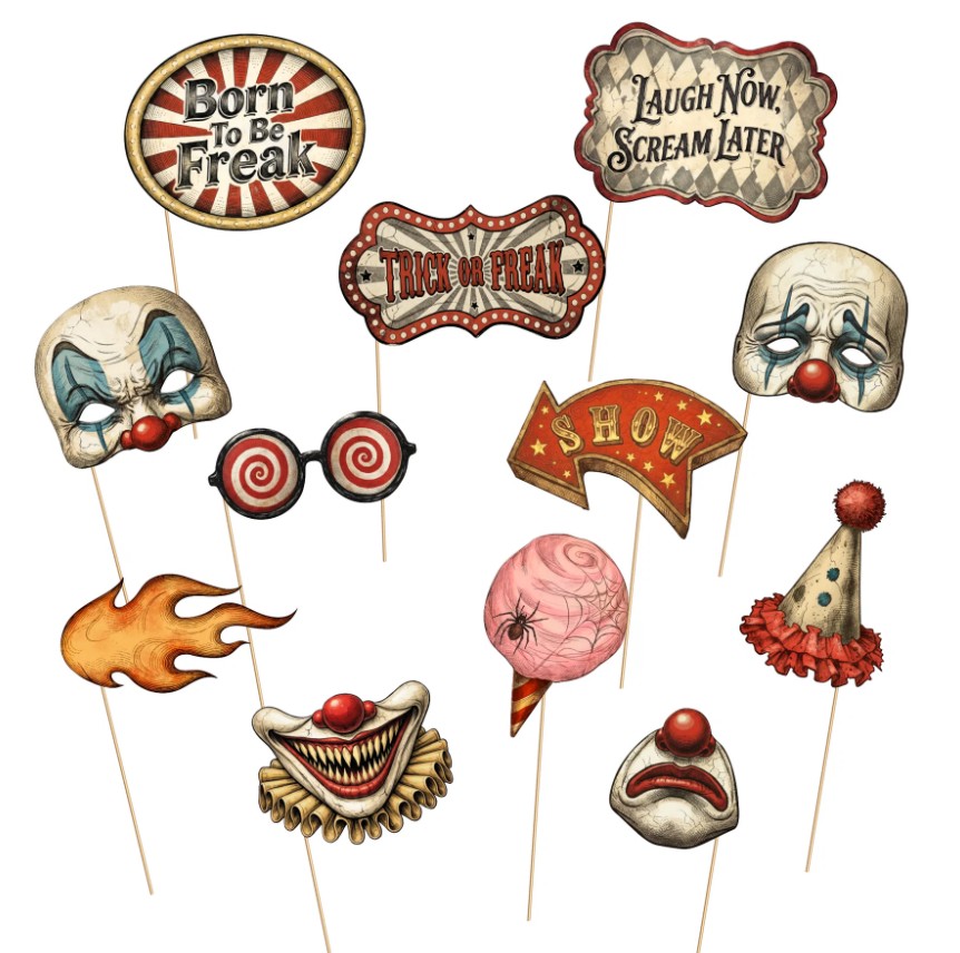 Photo props - "Freak Show"