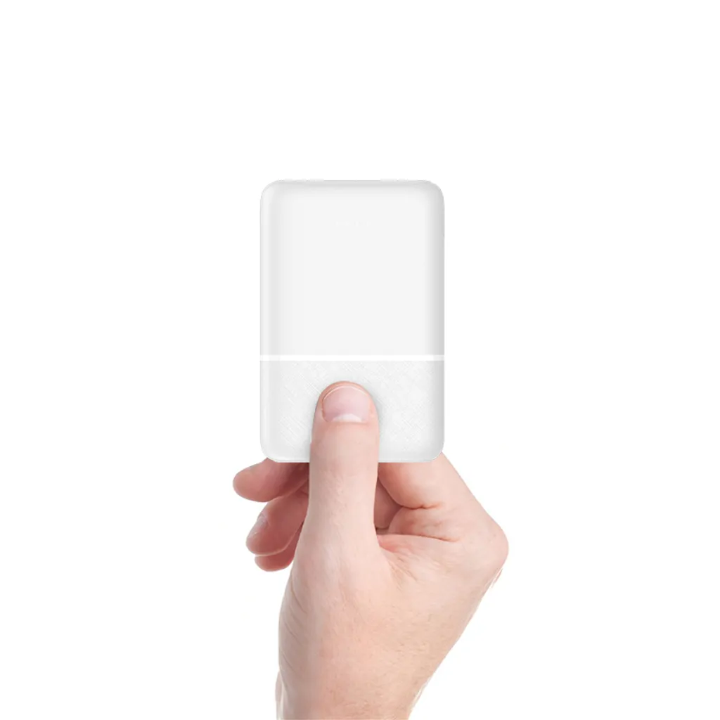 SiGN Ultratunn Powerbank 5000mAh - Vit