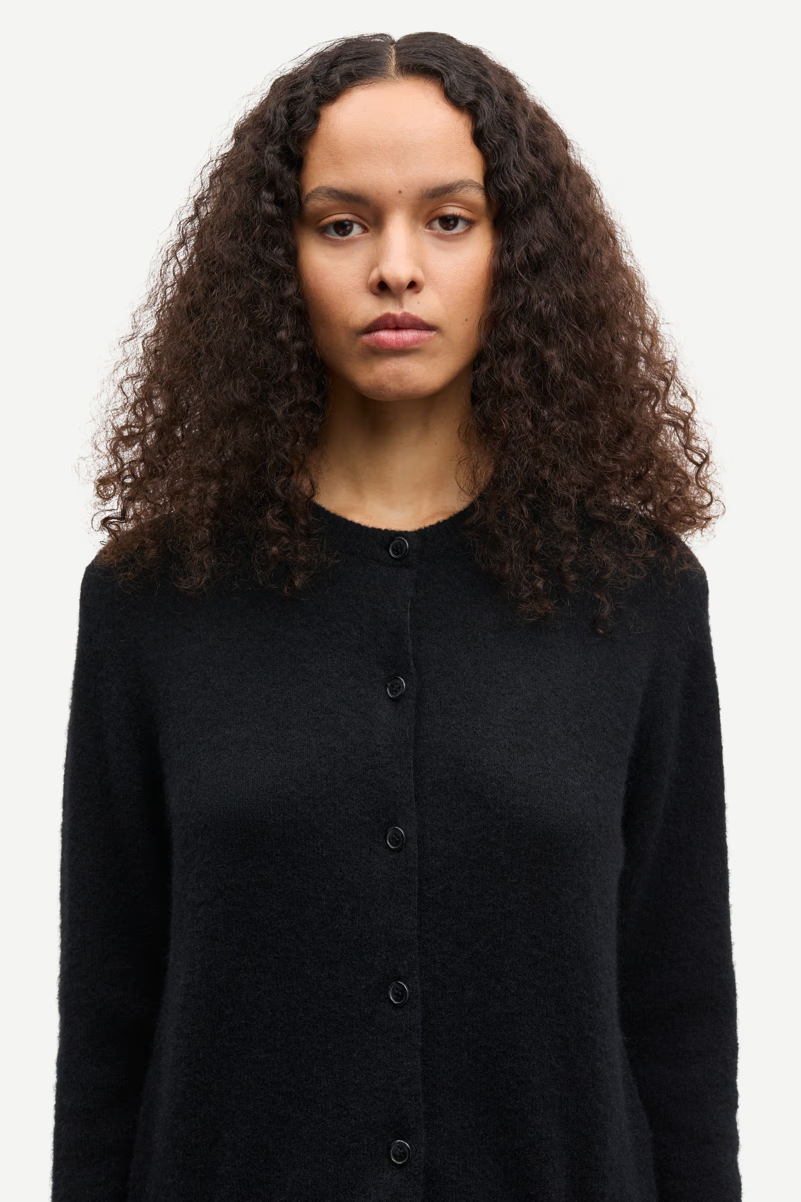 Samsoe Samsoe Nor Short Cardigan Black - 3