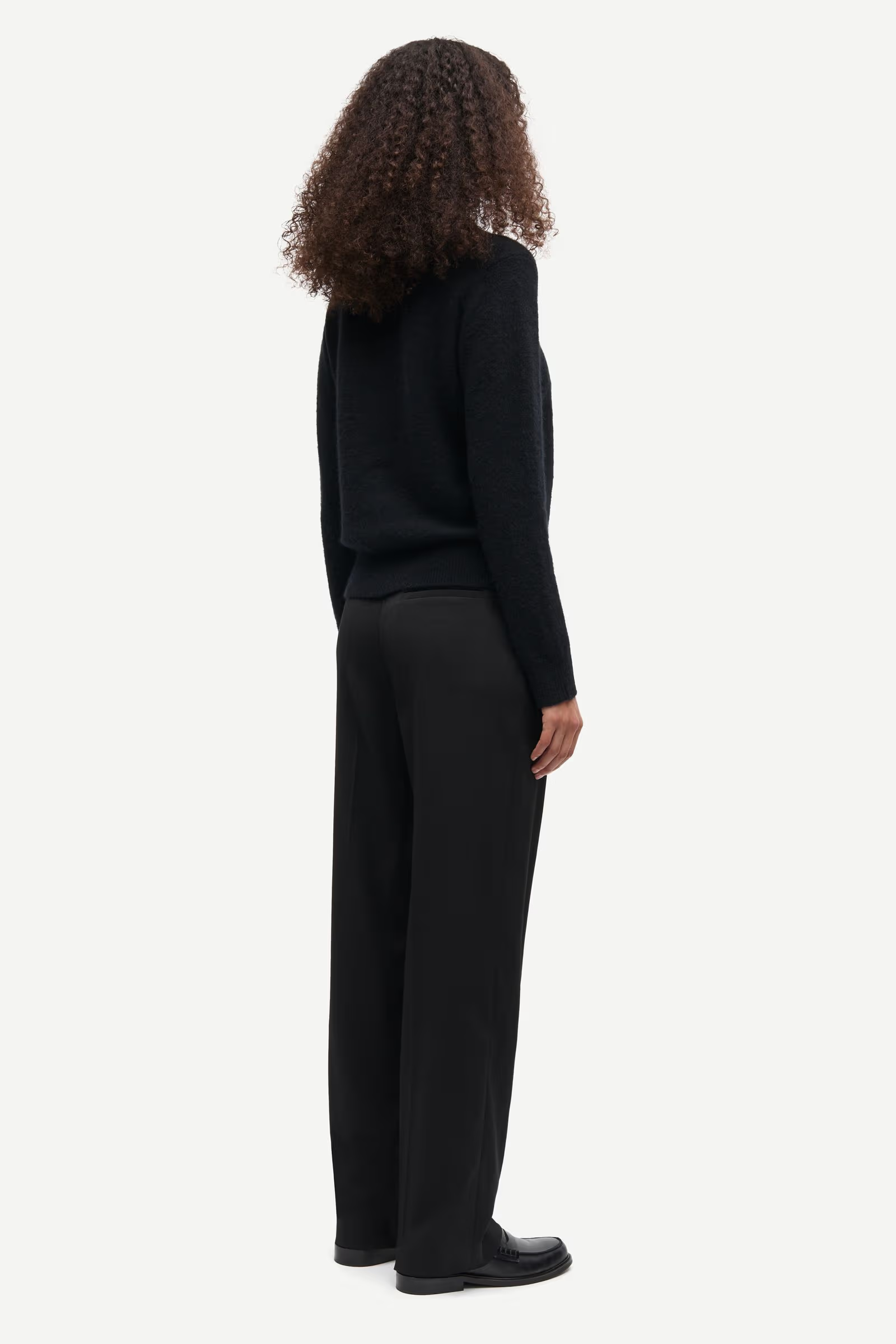 Samsoe Samsoe Nor Short Cardigan Black - 5