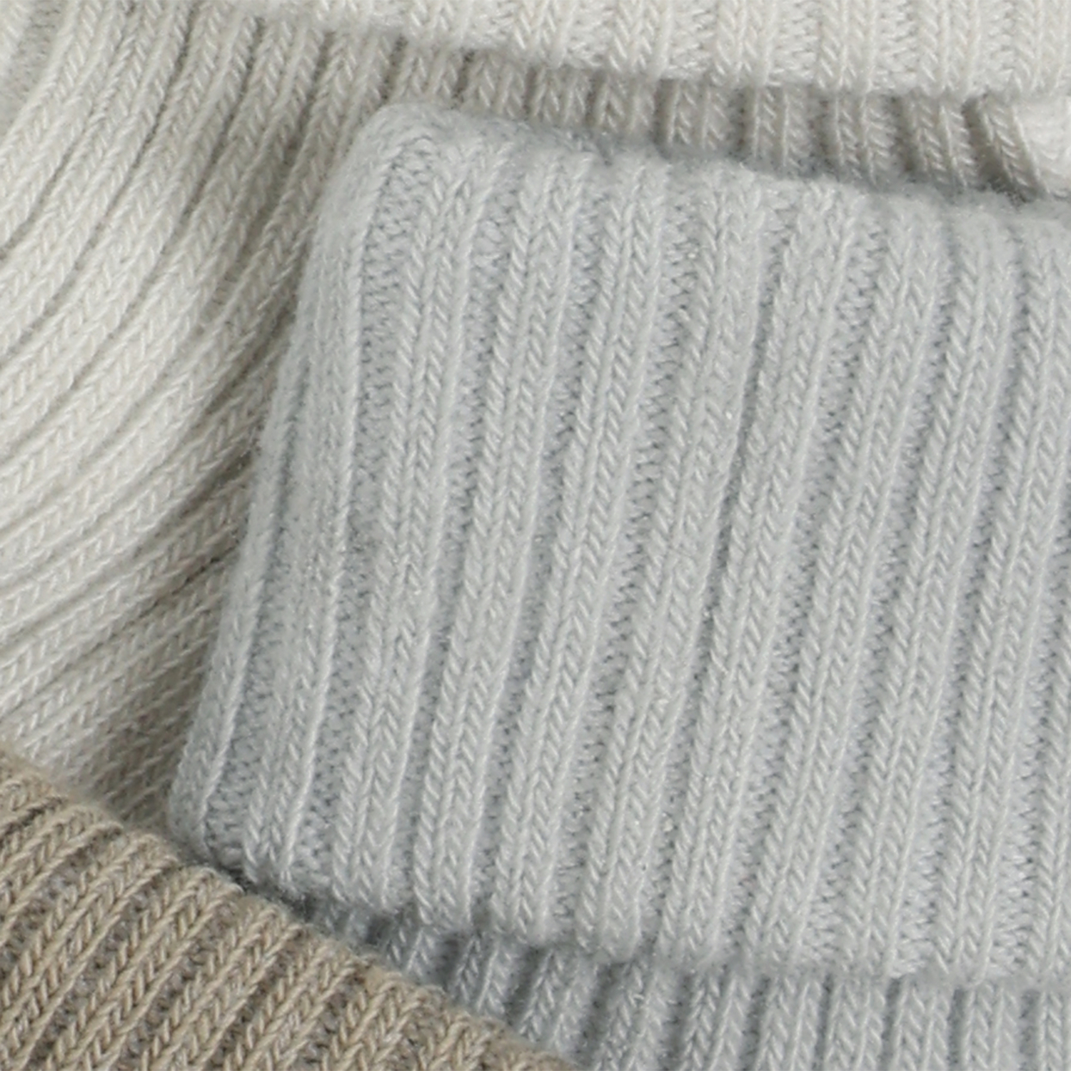 Baby 2x2 rib sock 3-pack Willam Gray - 5
