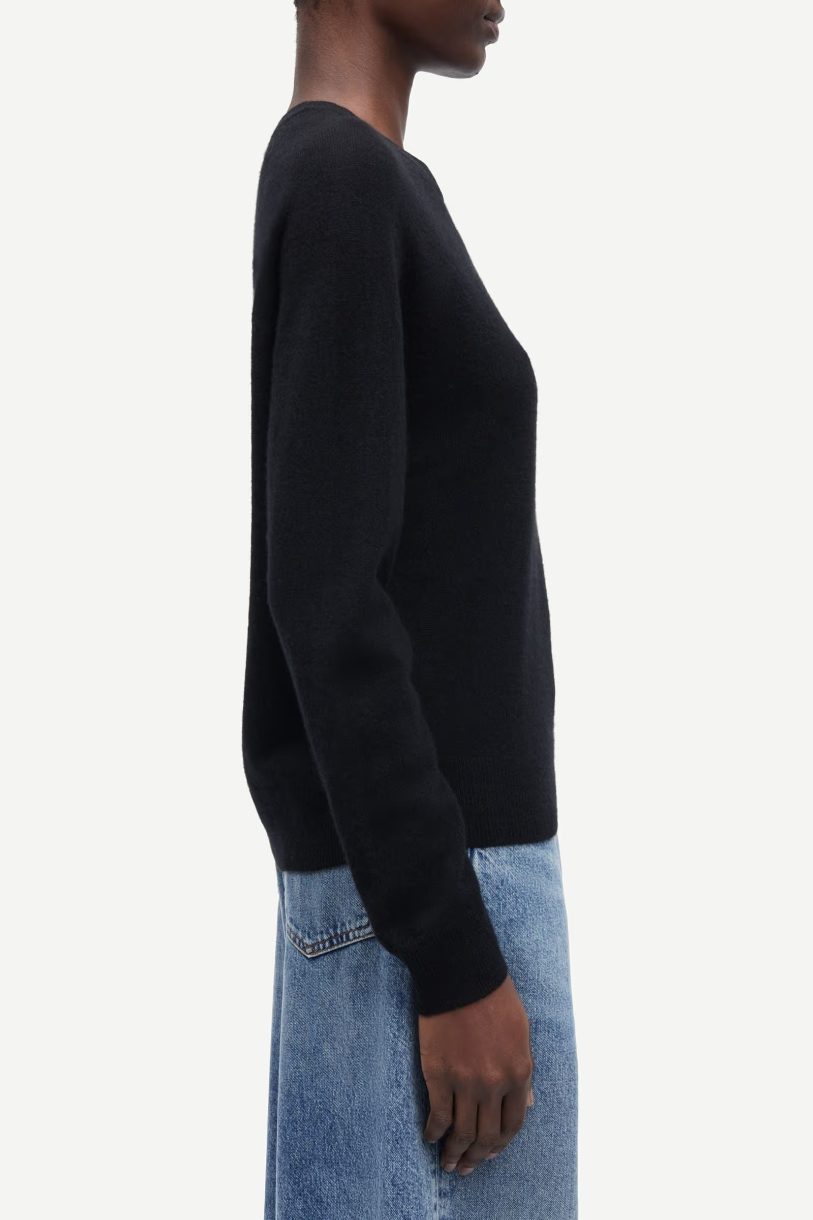 Samsoe Samsoe Boston O-neck Black - 3