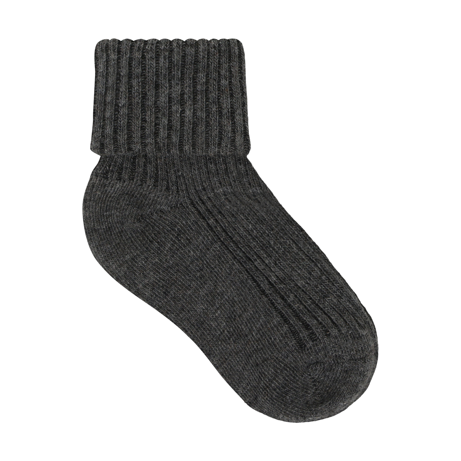 Baby 2x2 rib sock 3-pack Light Grey Melange - 2