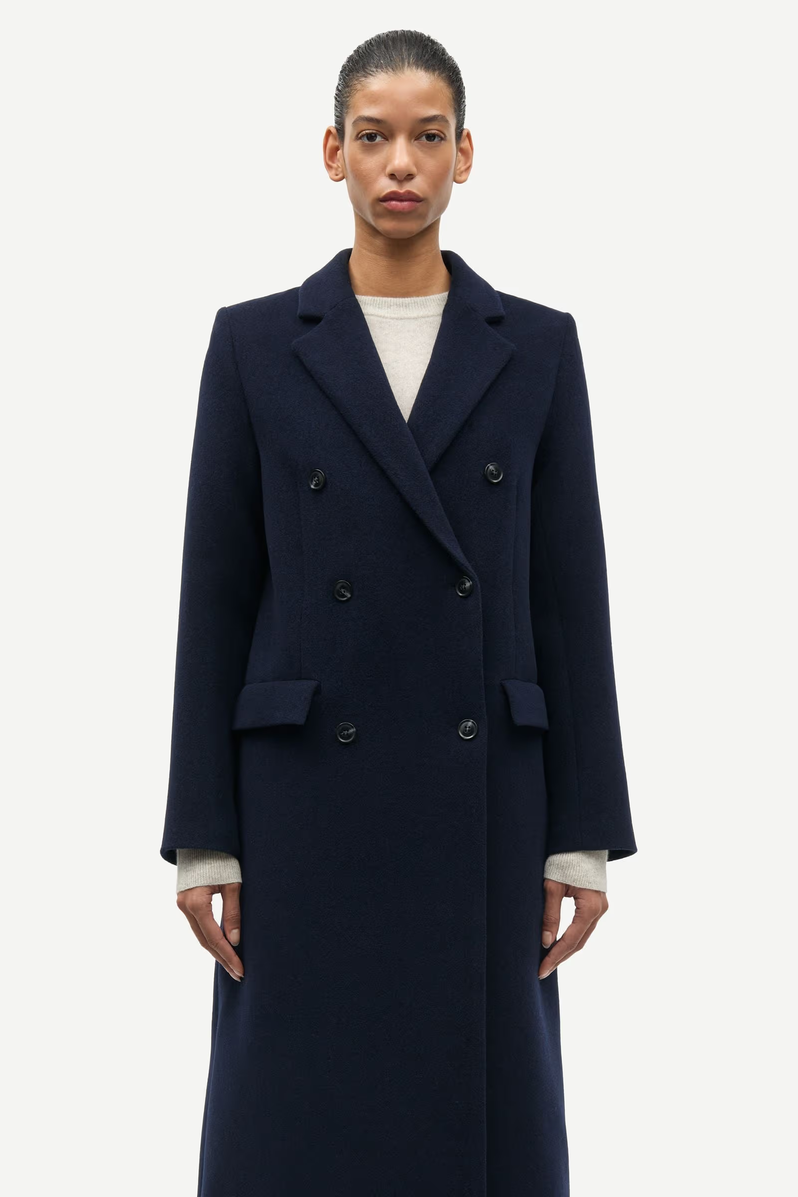 Samsoe Samsoe Falcon Coat Salute - 6