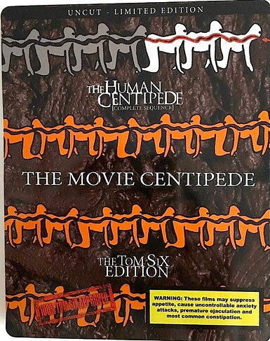 Human Centipede: Complete Sequence - Limited Edition Steelbook (BLU-RAY)