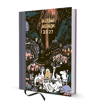 Moomin Comet Weekly Diary 2027 - August Party