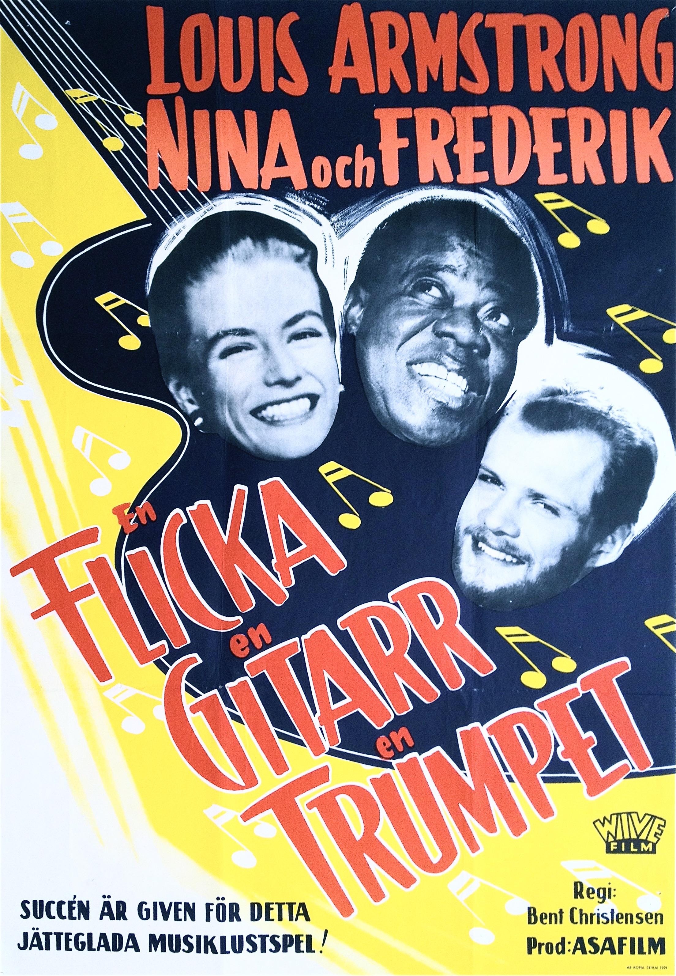 EN FLICKA, EN GITARR, EN TRUMPET (1959)