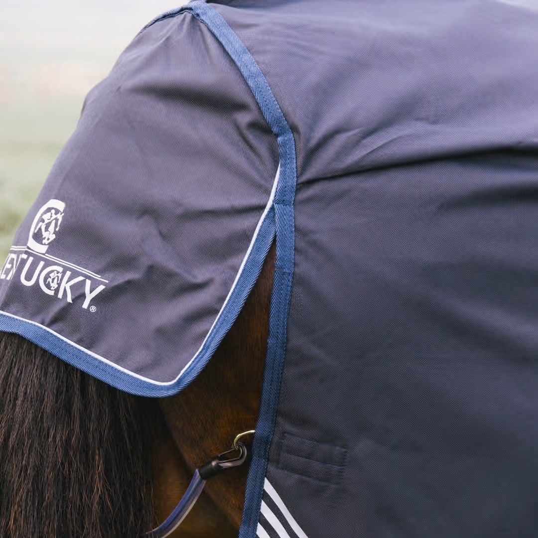 KENTUCKY Turnout Rug All Weather Waterproof Comfort Navy 0 gr - 4