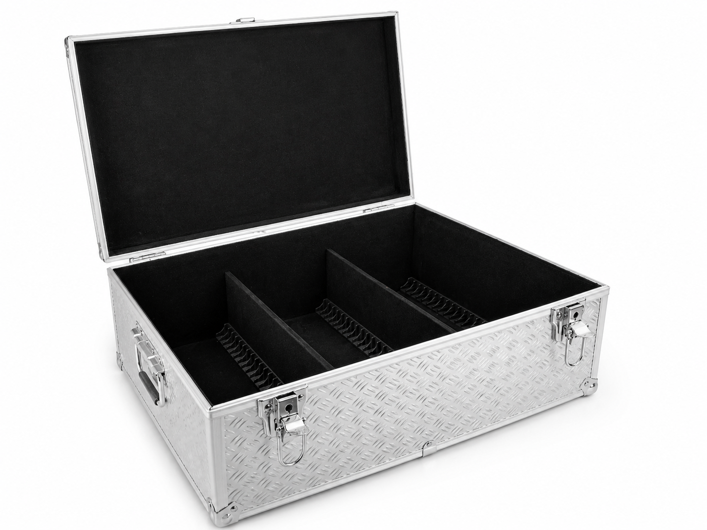 Förvaringsbox med plats för 75st cd-skivor, alu - 2