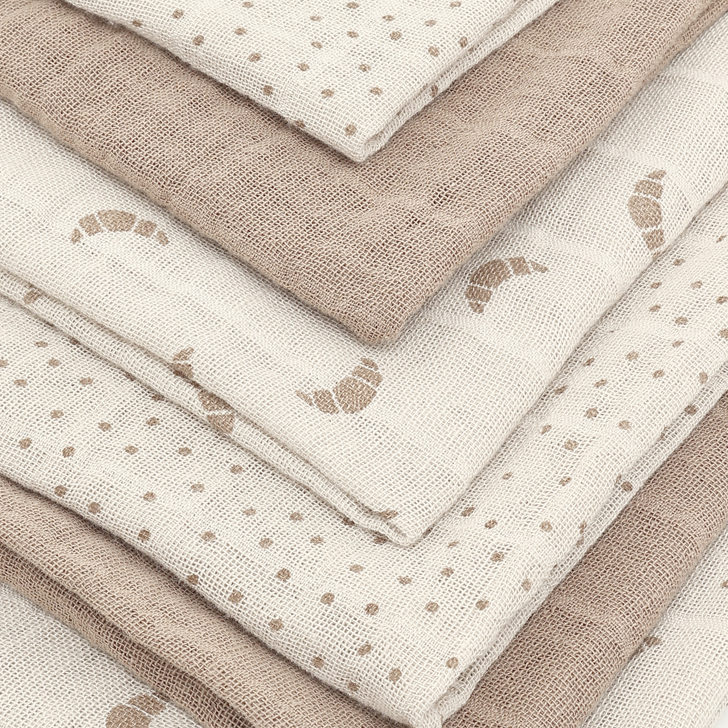 Cloth Muslin 6-pack Snow White - 3