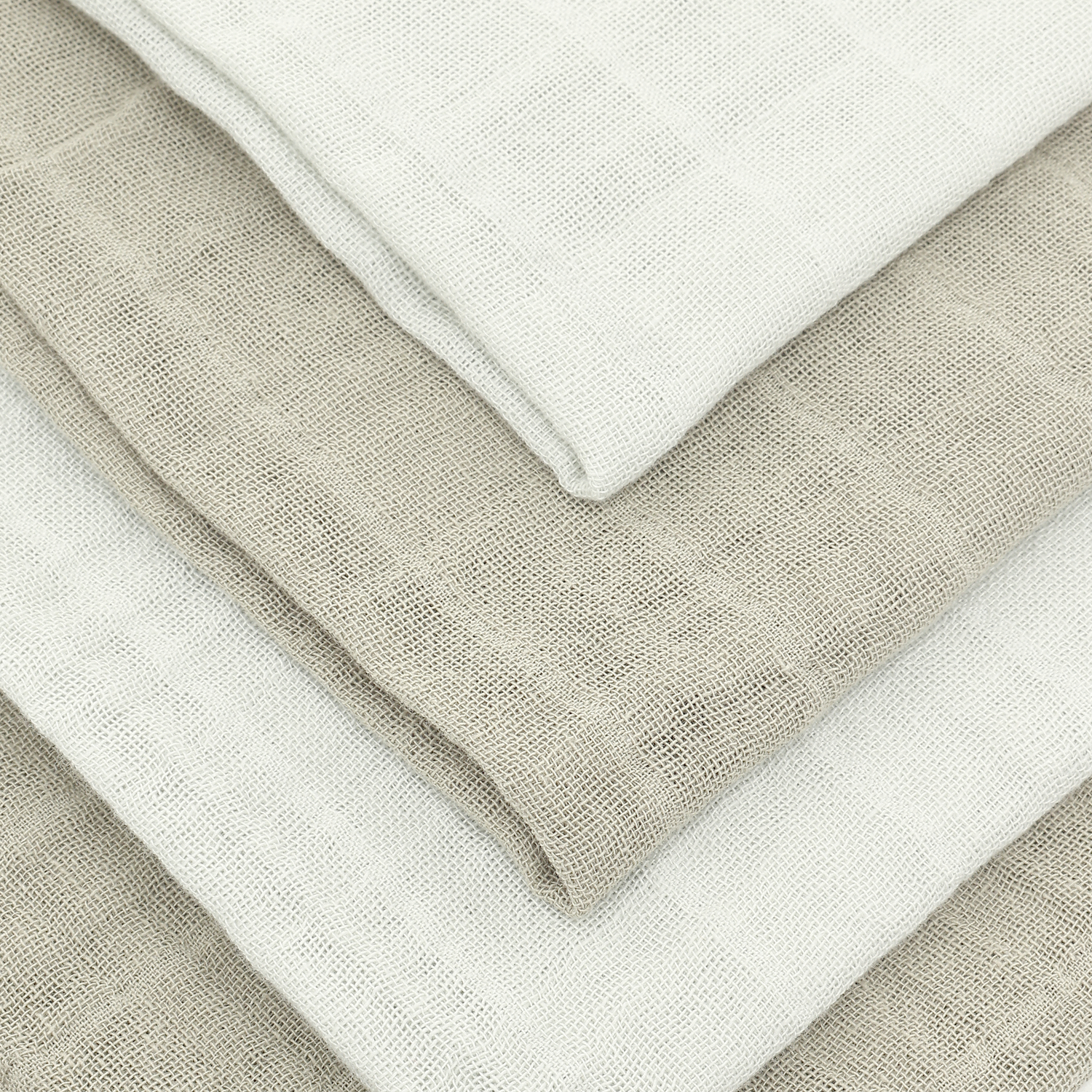 Cloth Muslin solid 4-pack Dried Sage - 3