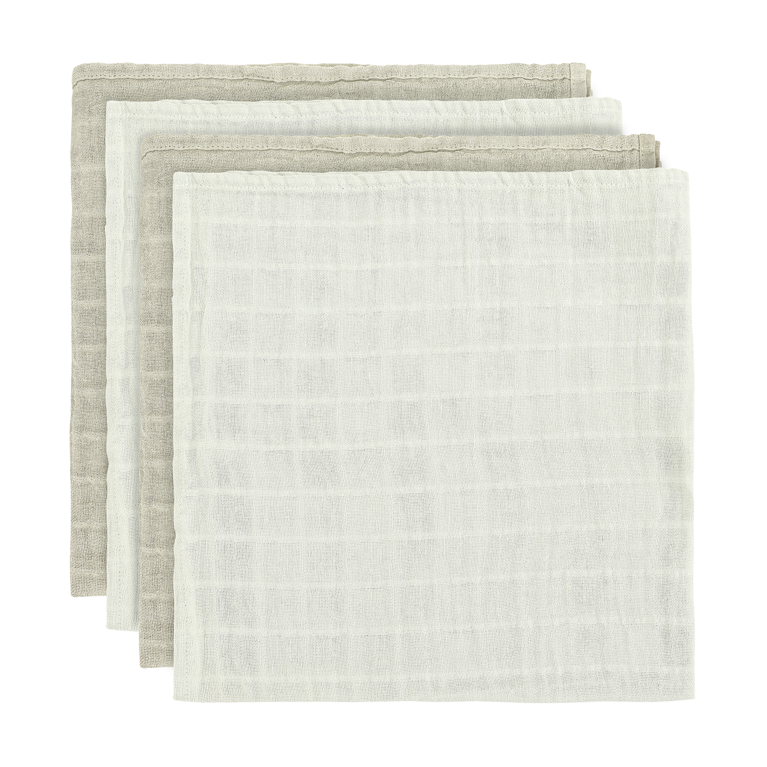 Cloth Muslin solid 4-pack Dried Sage - 2