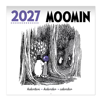 Moomin Wall Calendar 2027 30x30 cm