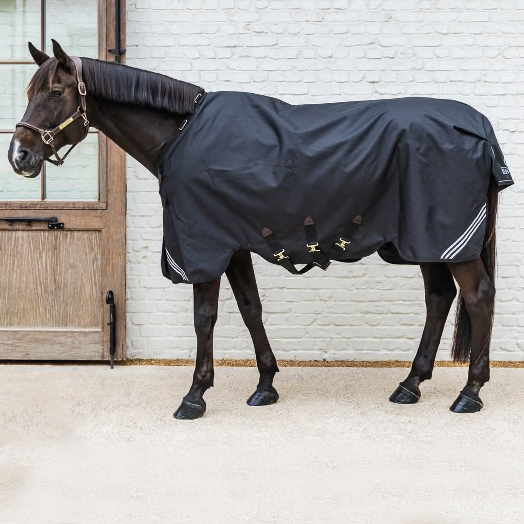 KENTUCKY Turnout Rug All Weather Waterproof Comfort Svart 100 gr - 2
