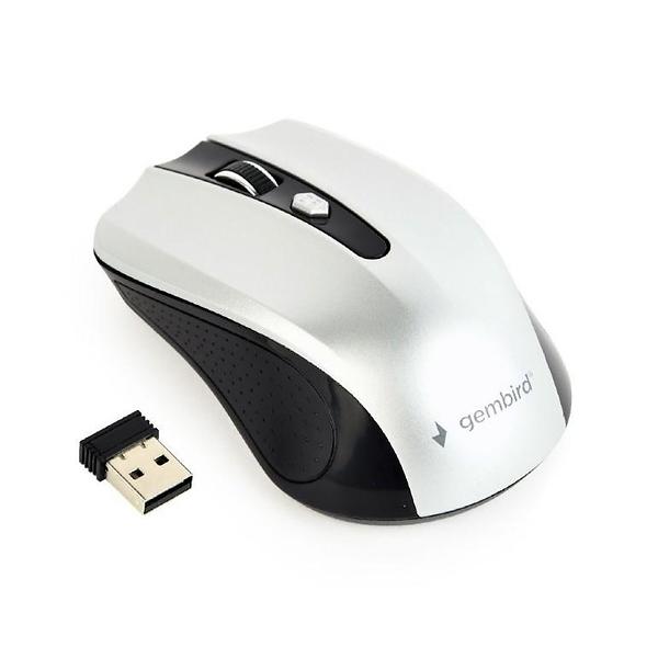 Gembird MUSW-4B-04 Trådlös Datormöss - Silver