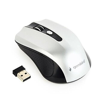 Gembird MUSW-4B-04 Trådlös Datormöss - Silver