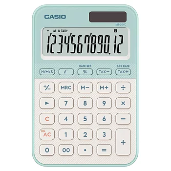 Bordsräknare Casio MS-20YC Grö