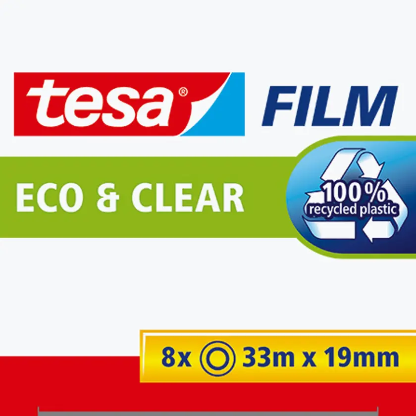 Tejp Eco & Clear 19mmx33m 8/fp - 3