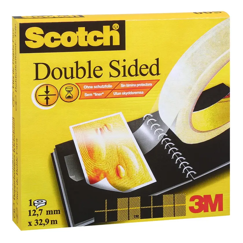 Tejp 3M 665 dubbelh 33mx12mm