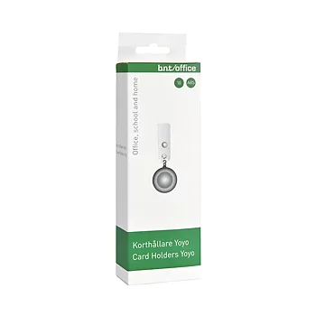 Korthållare Yoyo svart 10/fp