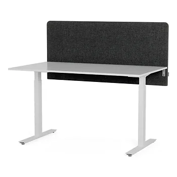 Bordsskärm Selma 120x65 Svart