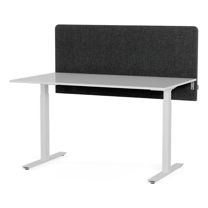 Bordsskärm Selma 140x65 Svart