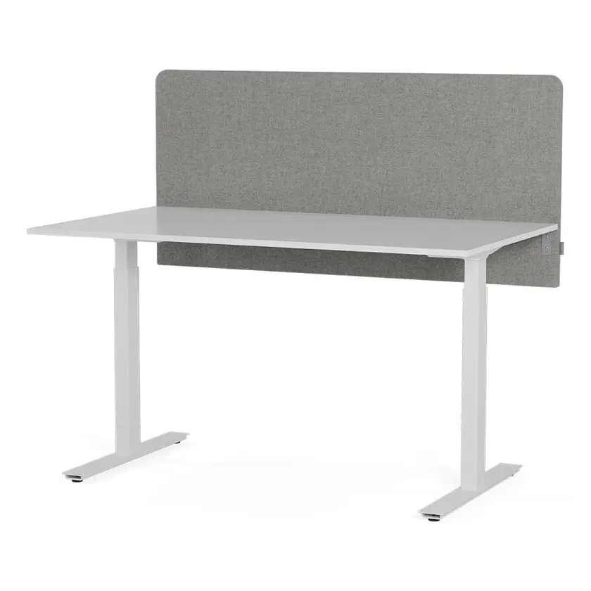 Bordsskärm Selma 160x65 Grå