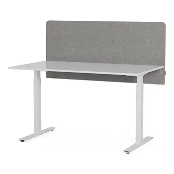 Bordsskärm Selma 200x65 Grå