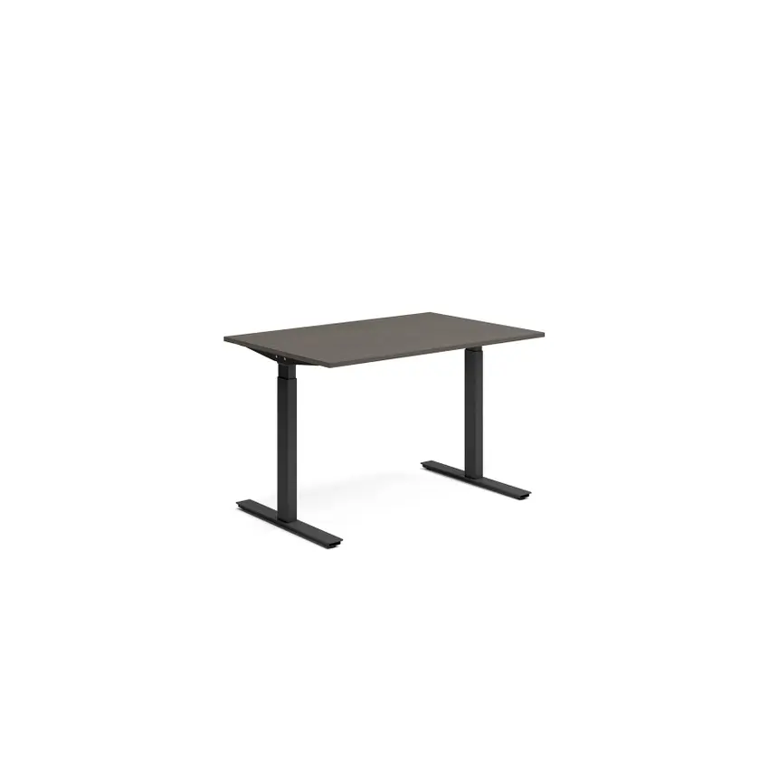 Skrivbord 1200x800 Mörk ask/Sv